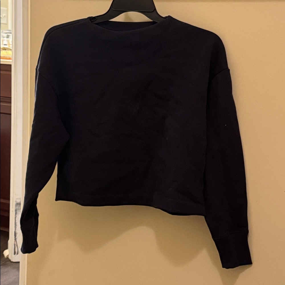 Massimo Dutti Navy Sweatshirt